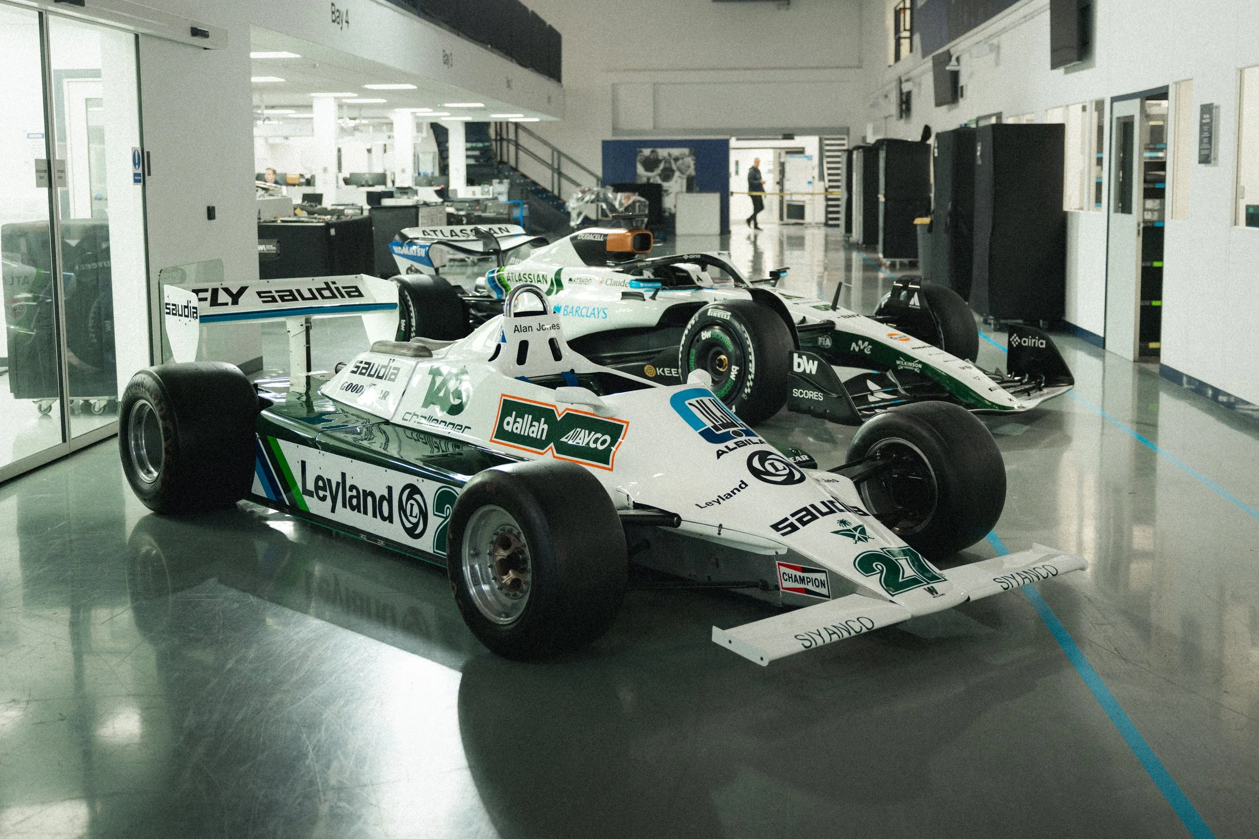 WILLIAMS F1: THEN & NOW