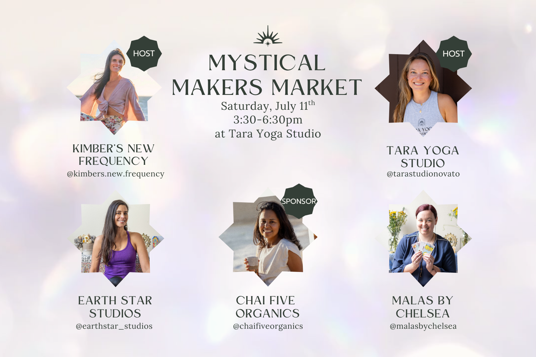 Mystical Makers Market with Kimber Harter + Tara Yoga Studio