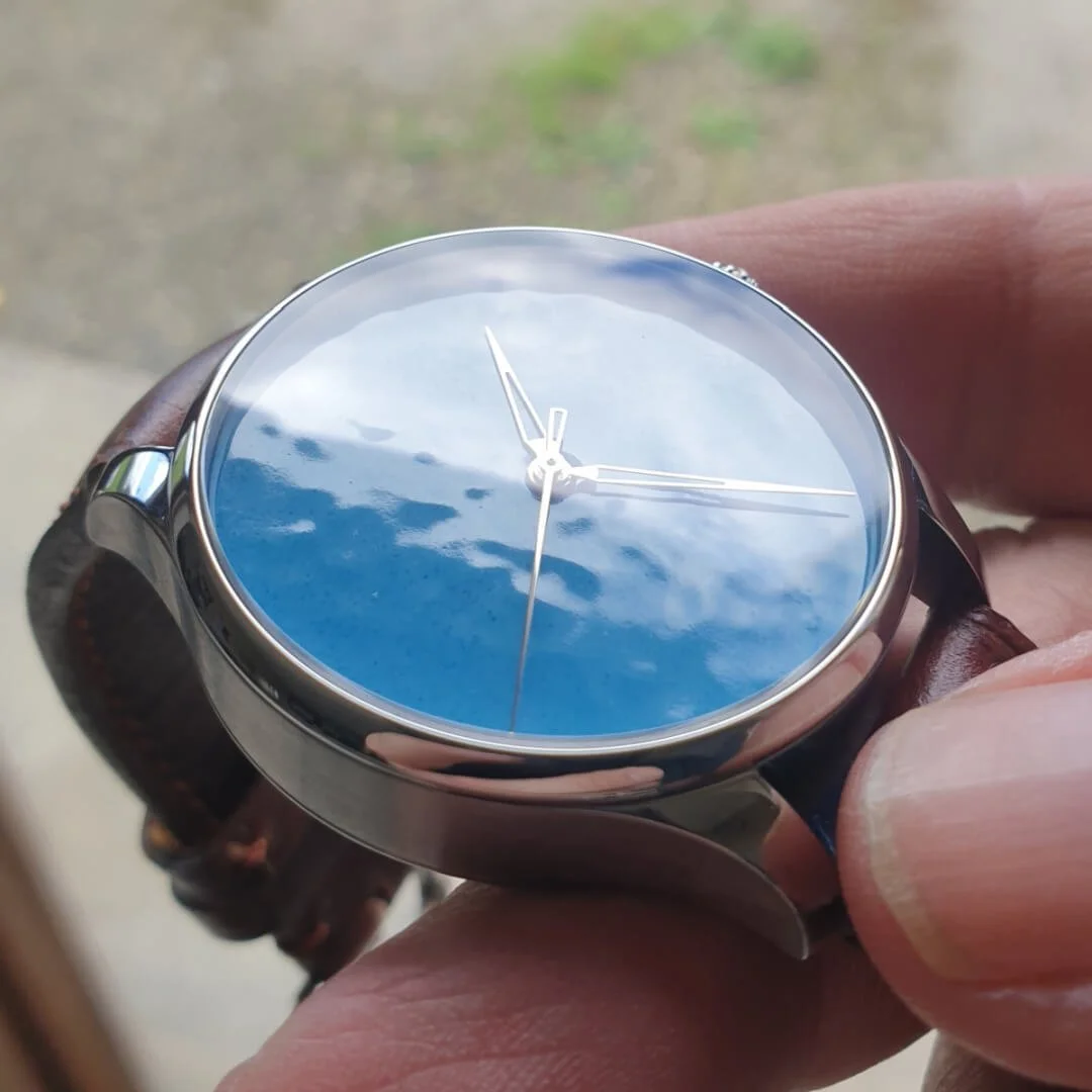 Moriarty Watches Aegean dialed Enamel watch