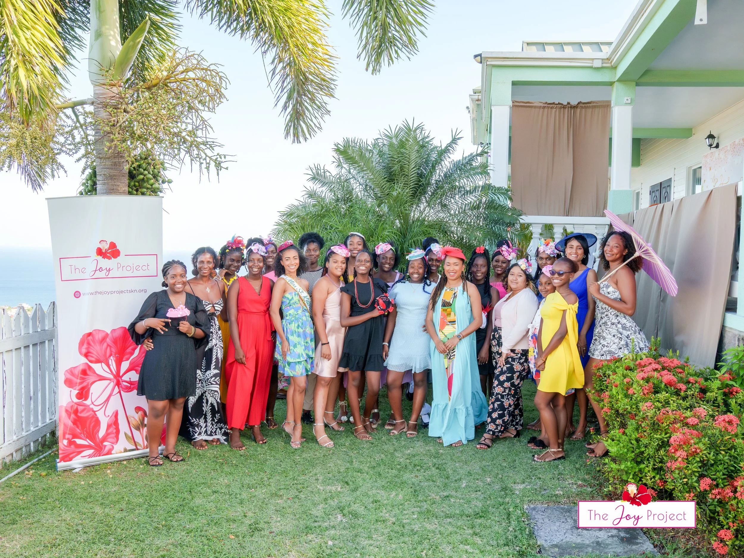 The Joy Project hosts a tea party for Girls Illuminated