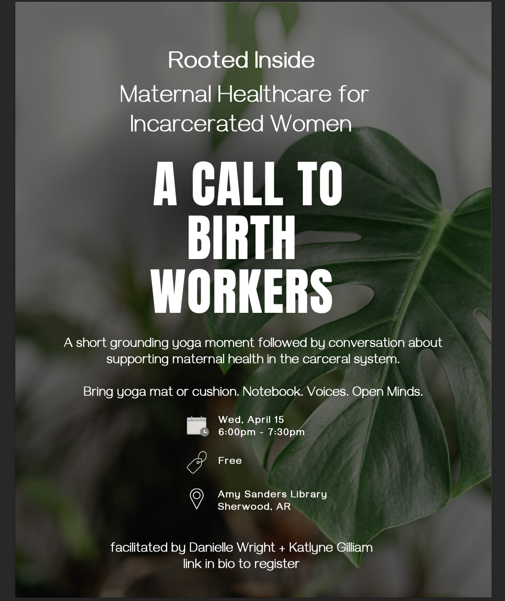 Rooted Inside: Birth Worker Gathering 