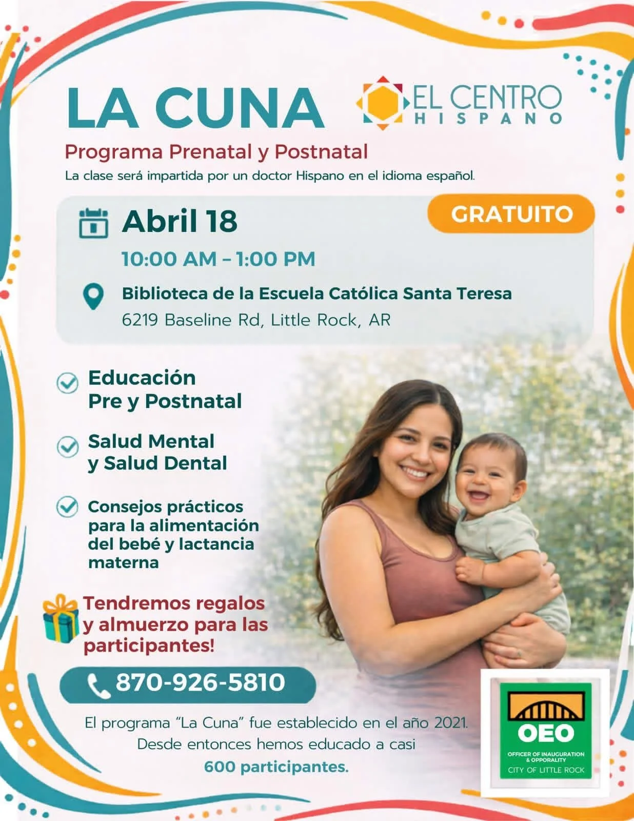 La Cuna Programa Prenatal y Posnatal