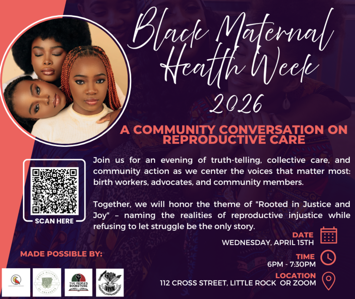 Black Maternal Health Week- A community conversation on reproductive care