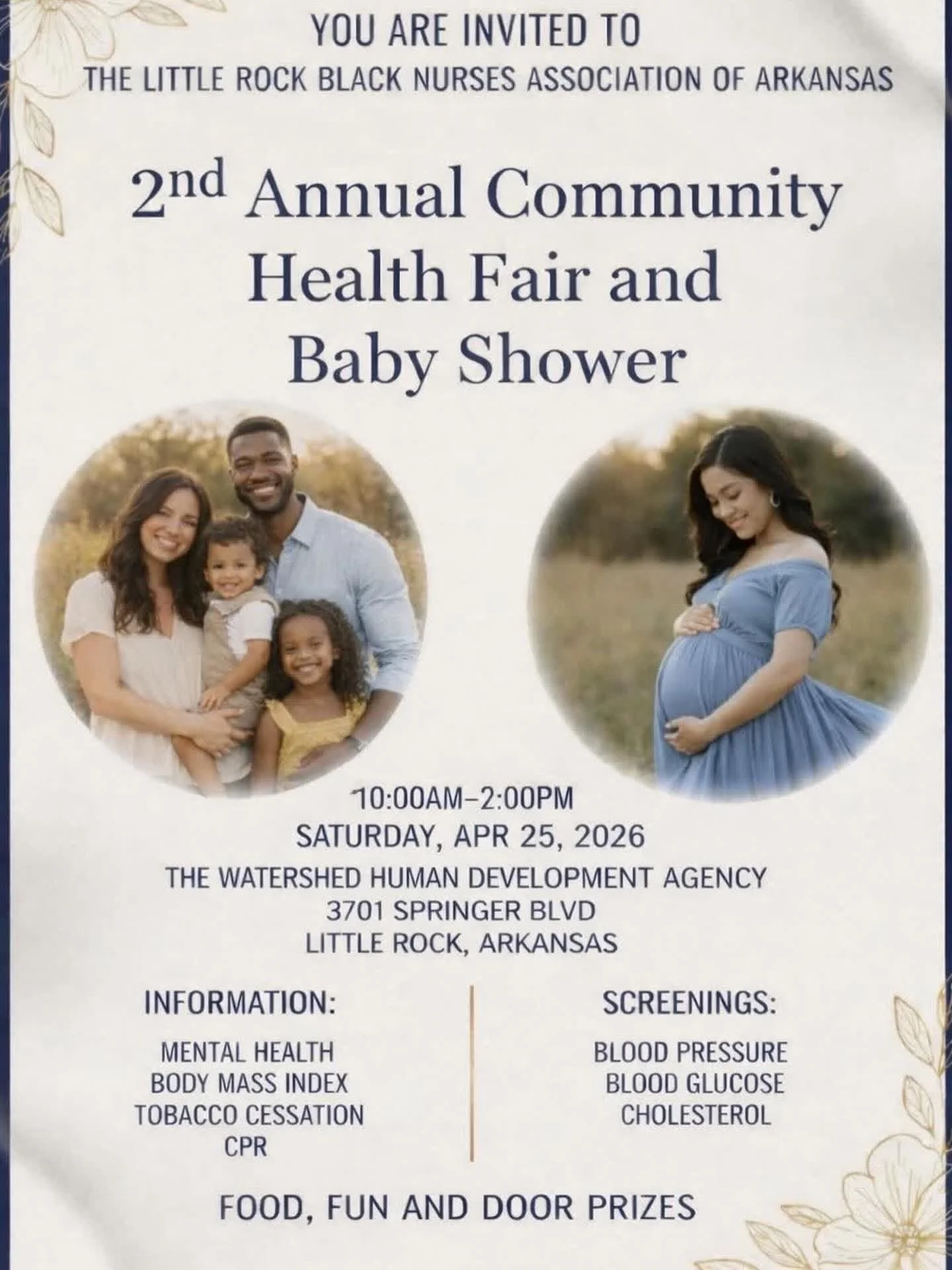  Spring Community Baby Shower and Family Health Fair
