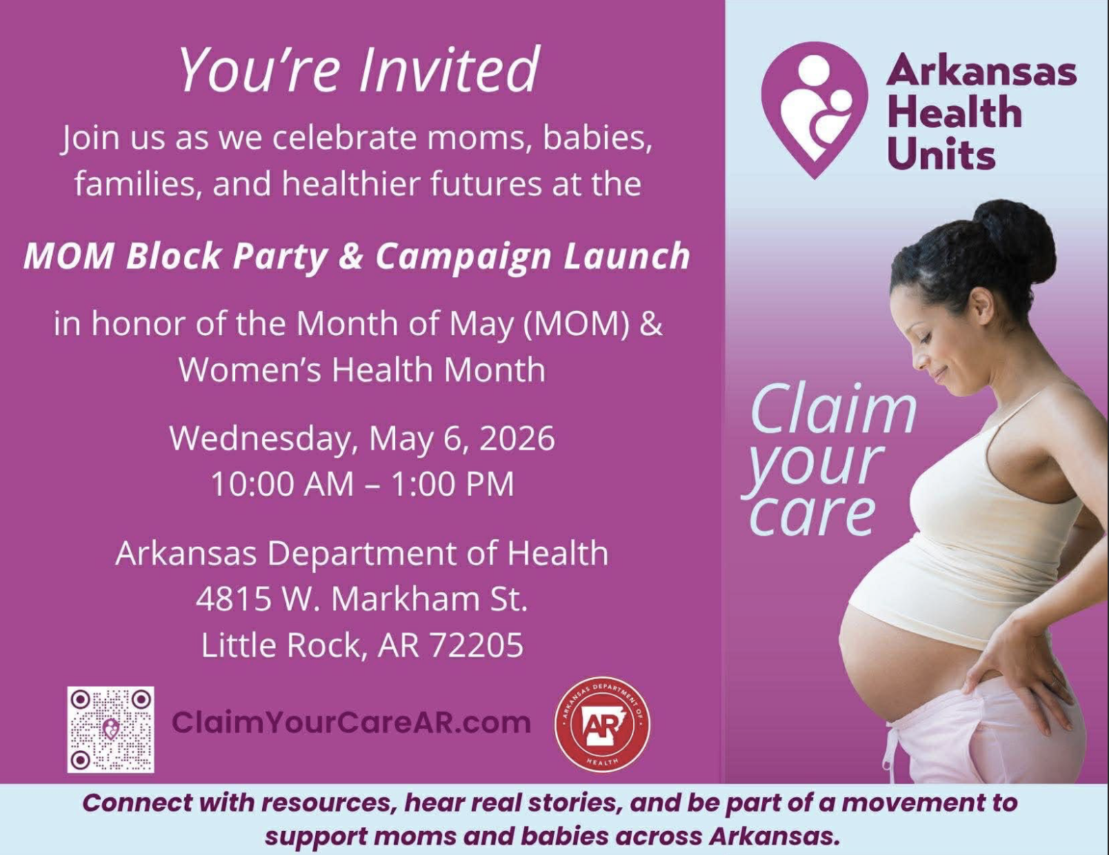 Mom block party and campaign Launch