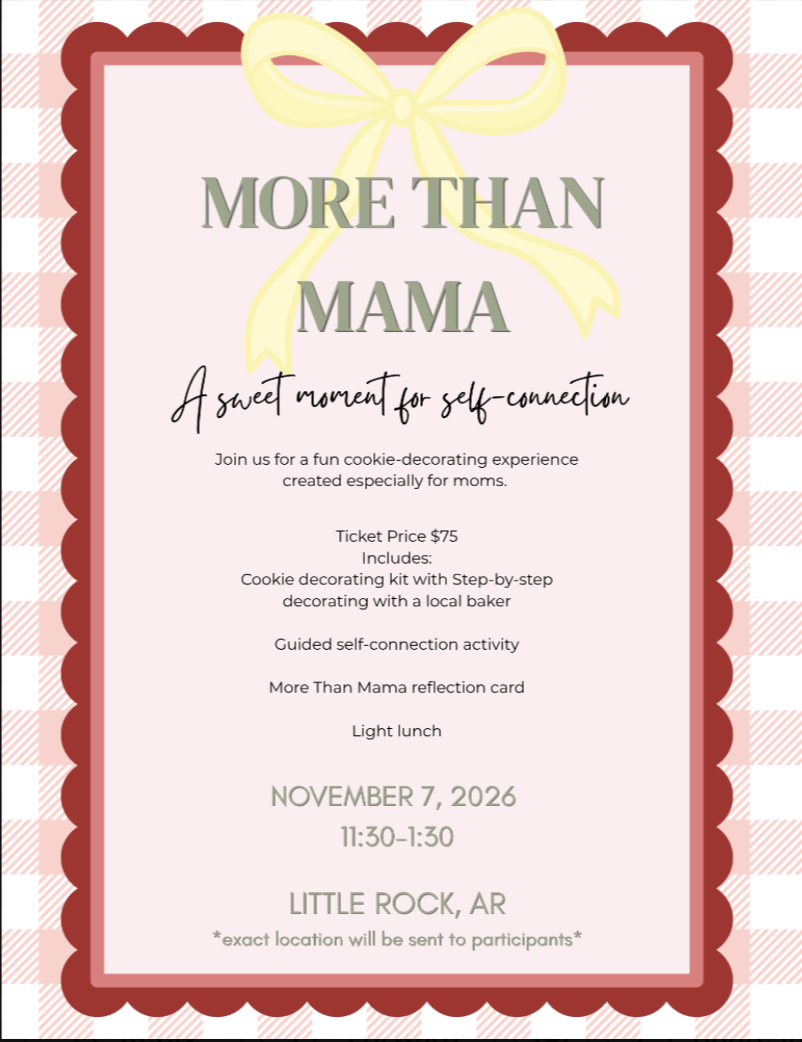 More Than Mama- A sweet moment for self connection