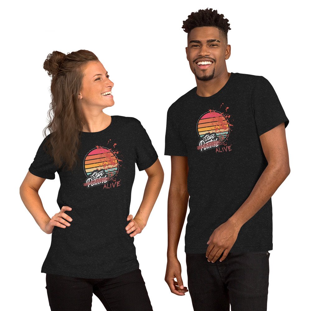 Campfire Massacre Stay Alive Tee Shirt