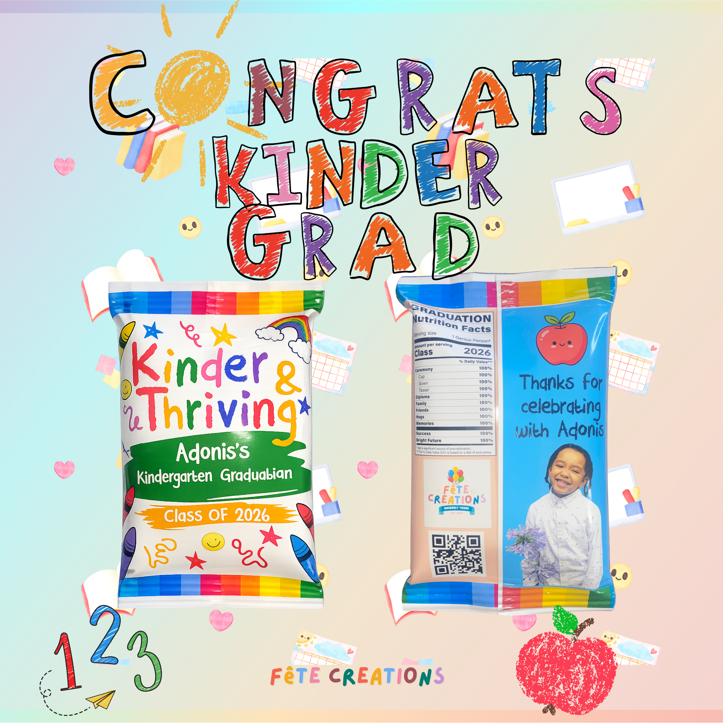 Crayola Graduation Treats
