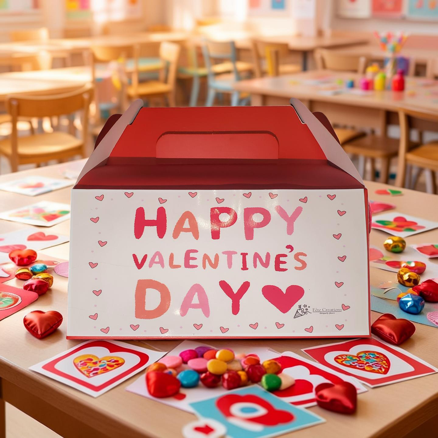 Valentines Day Gable Box Front