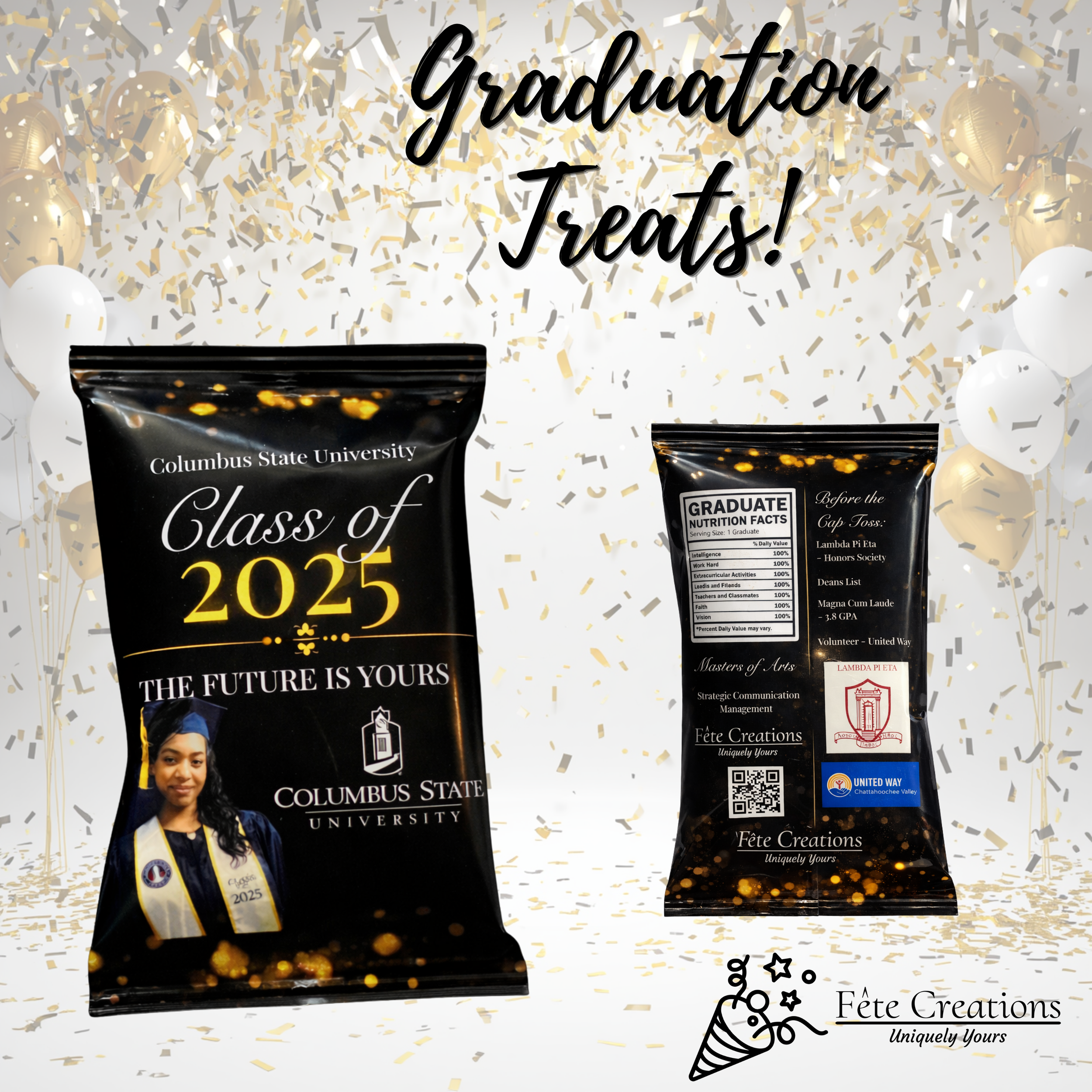 Midnight Gold Graduation