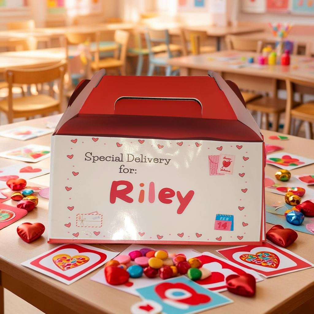 Valentines Day Gable Box Back