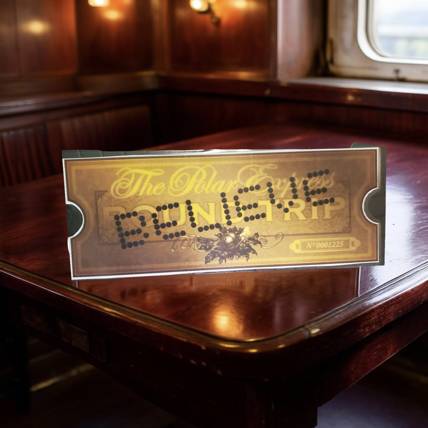 Polar Express Golden Ticket Front