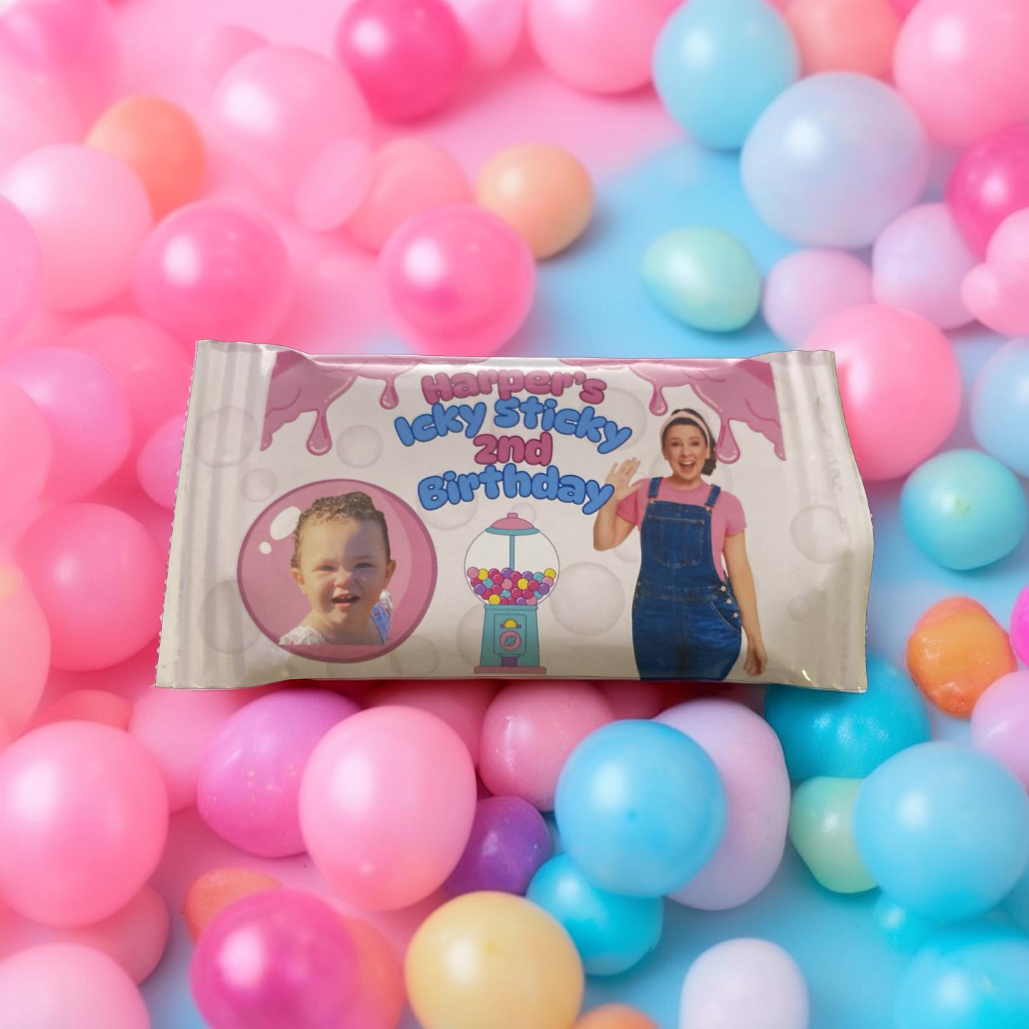 Ms. Rachel Icky Sticky Bubblegum KitKat