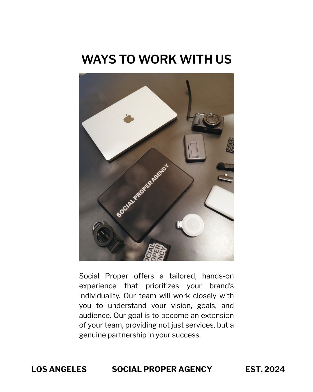 At Social Proper Agency, we believe that social media is more than just a platform. With the help of a social media manager, social media is an opportunity to tell your unique story, connect with your audience, and elevate your brand. Based in the Ar