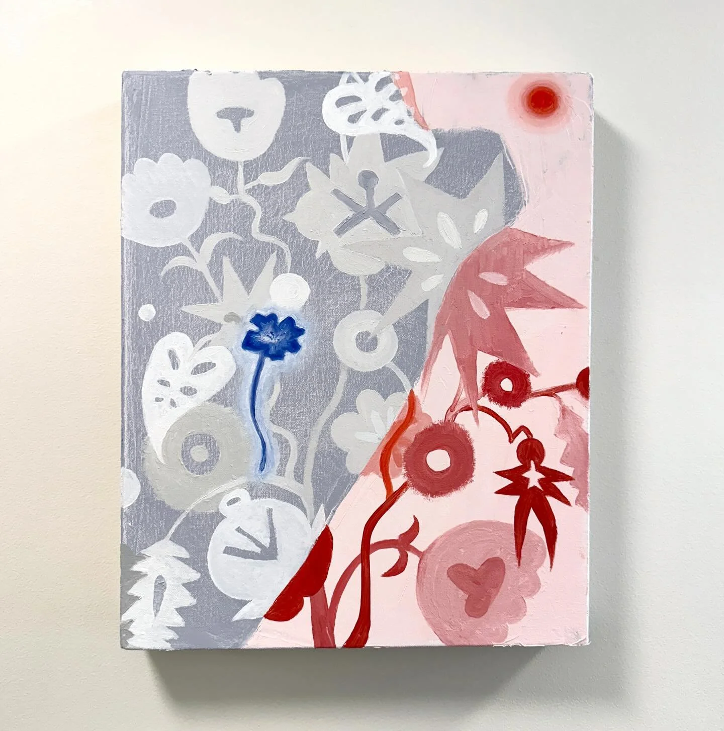 Flower Rant
oil on canvas
13x16&rdquo;
