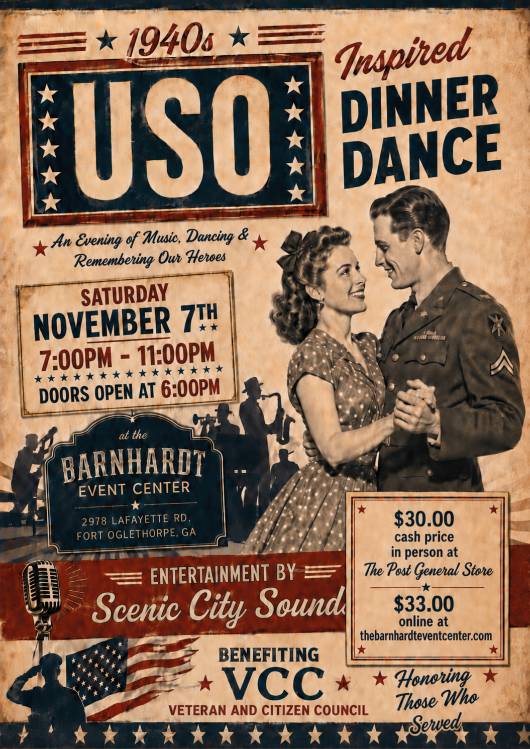 1940s USO-Inspired Dinner Dance