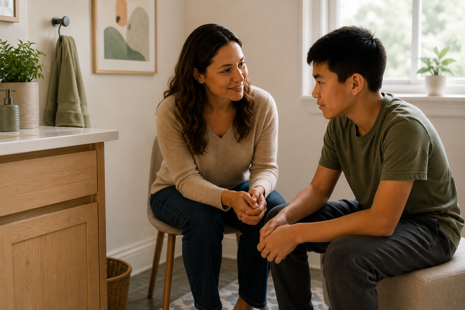 Toileting related supports across the lifespan including children, teens and adults.