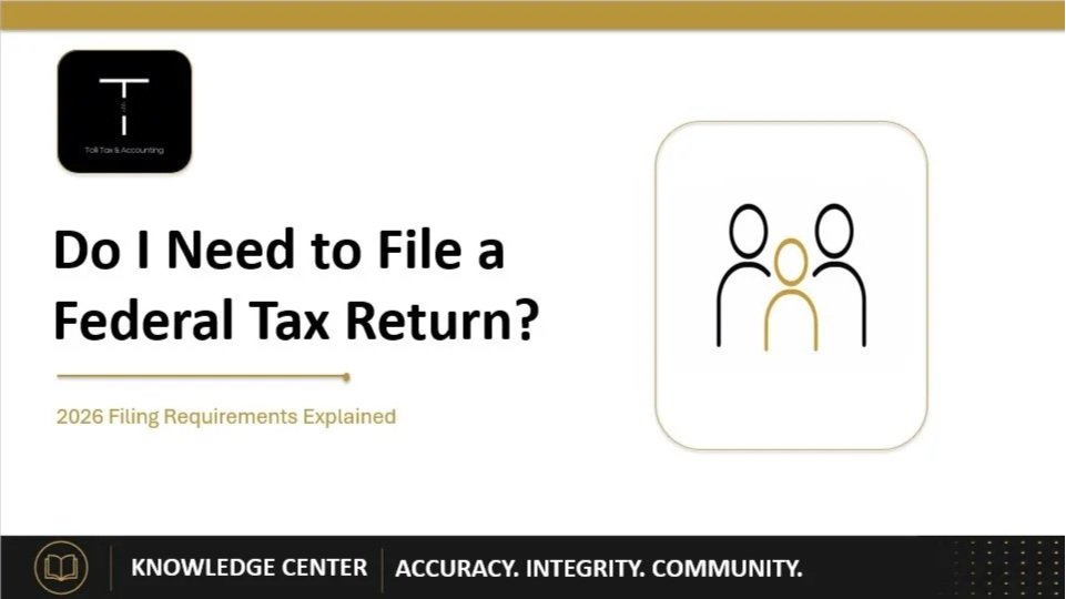 Do I Need to File a Federal Tax Return? 