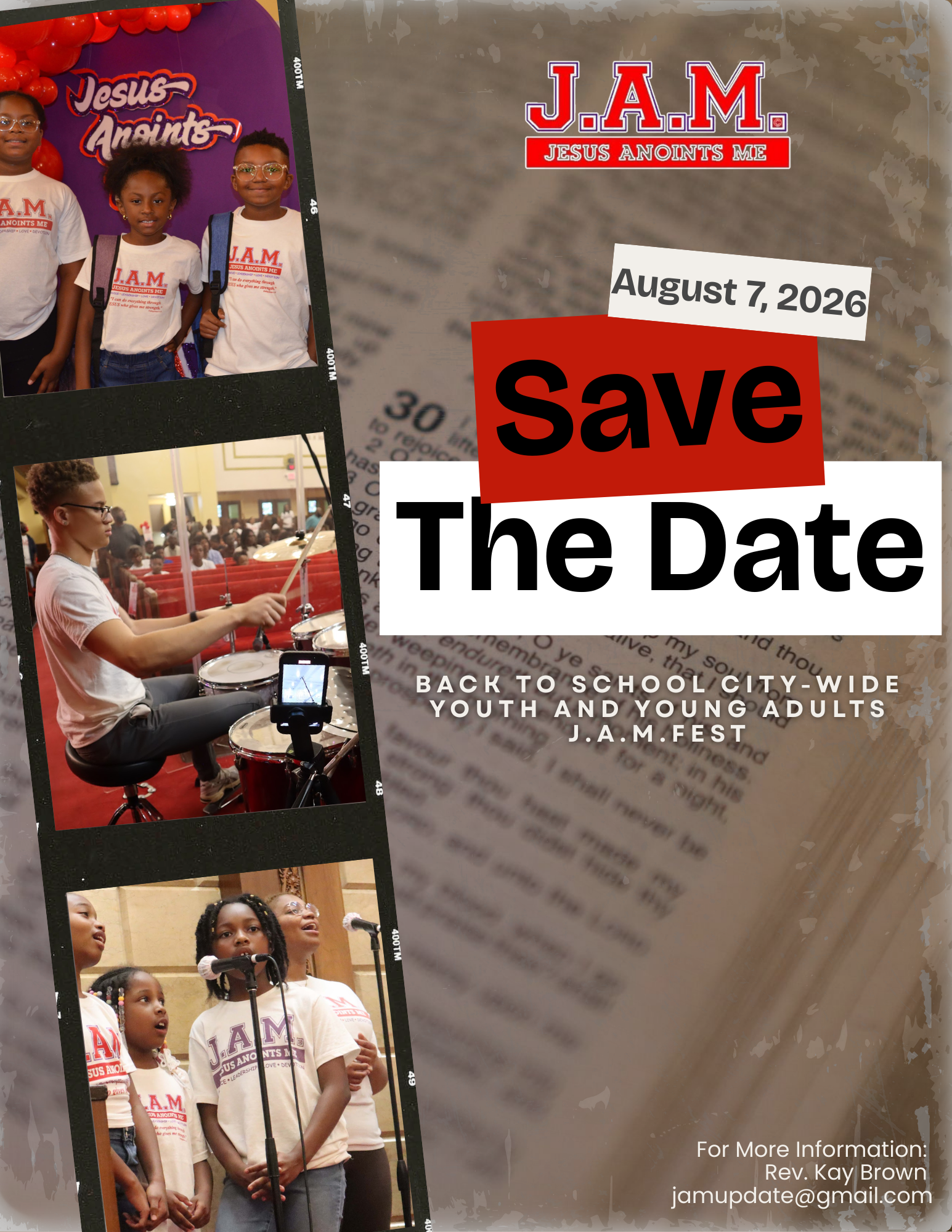 Back to School J.A.M. Fest