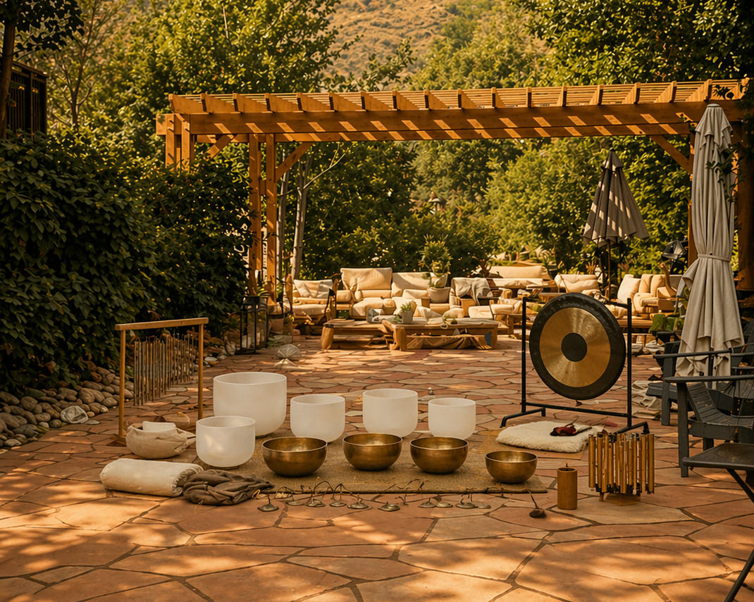 June Yoga and Sound Bath by the Creek    $35