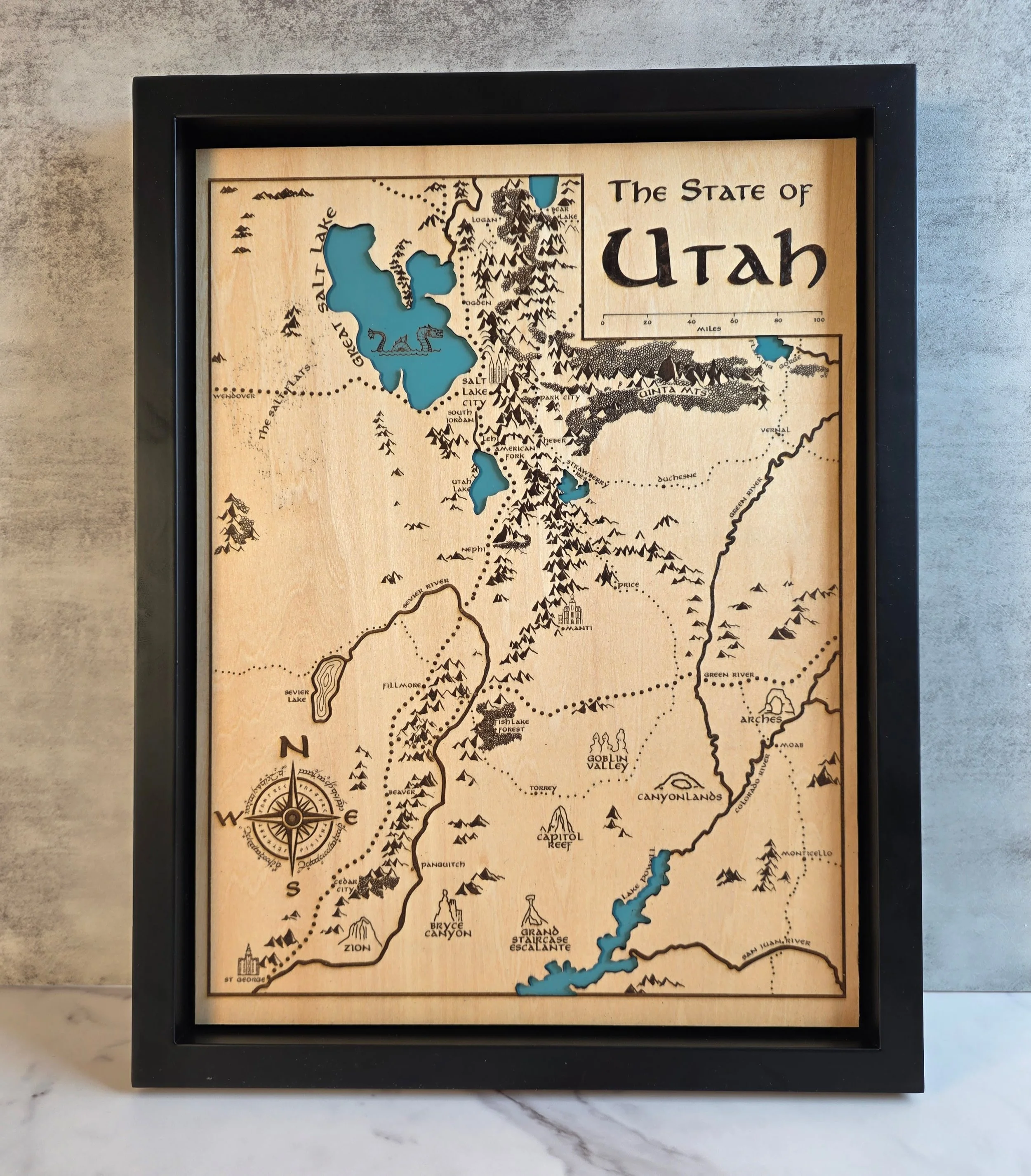 Fantasy_Map_Utah_Black