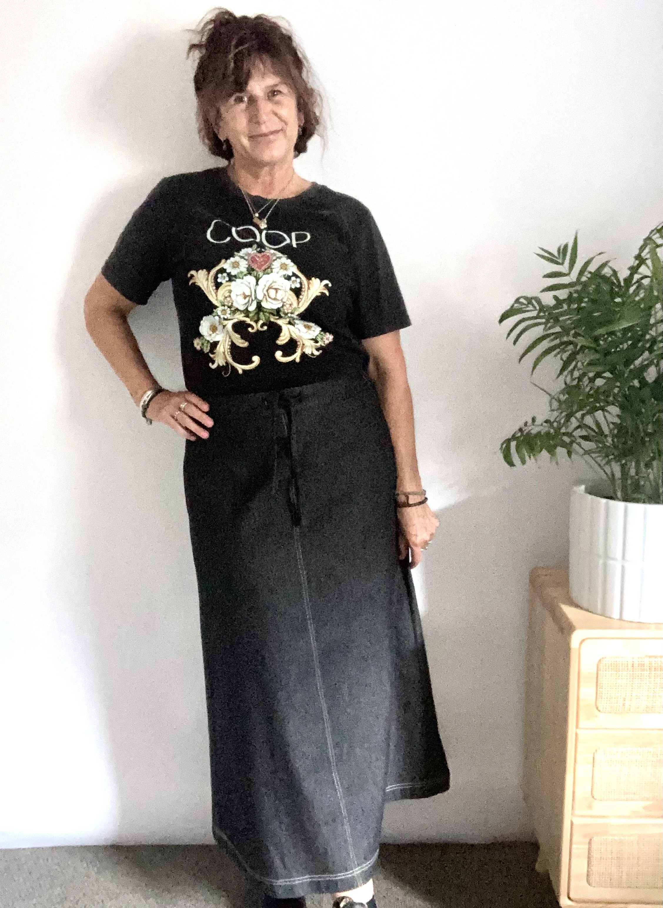 Just Skirting Around - Denim