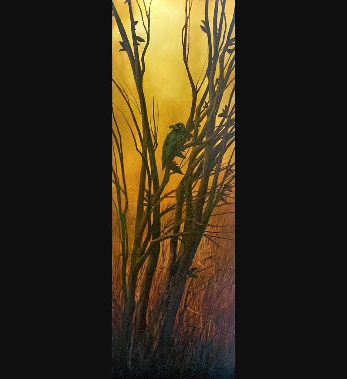 Calling of Jeremiah, Jeremiah 1, Jeremiah Panels, 4x12, Oil on gessoboard 