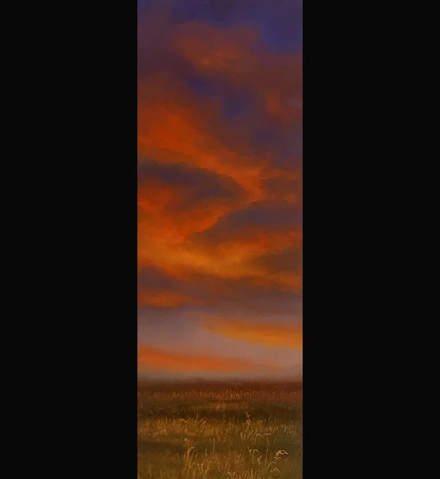 I Will Find Joy, Jeremiah 32:40-41, Jeremiah Panels, 4x12, Oil on Gessoboard, 