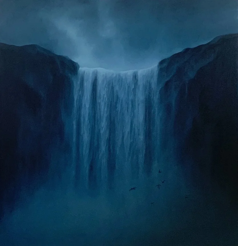 Faithful in the Dark, 36x36, Oil on Canvas, Available with the artist