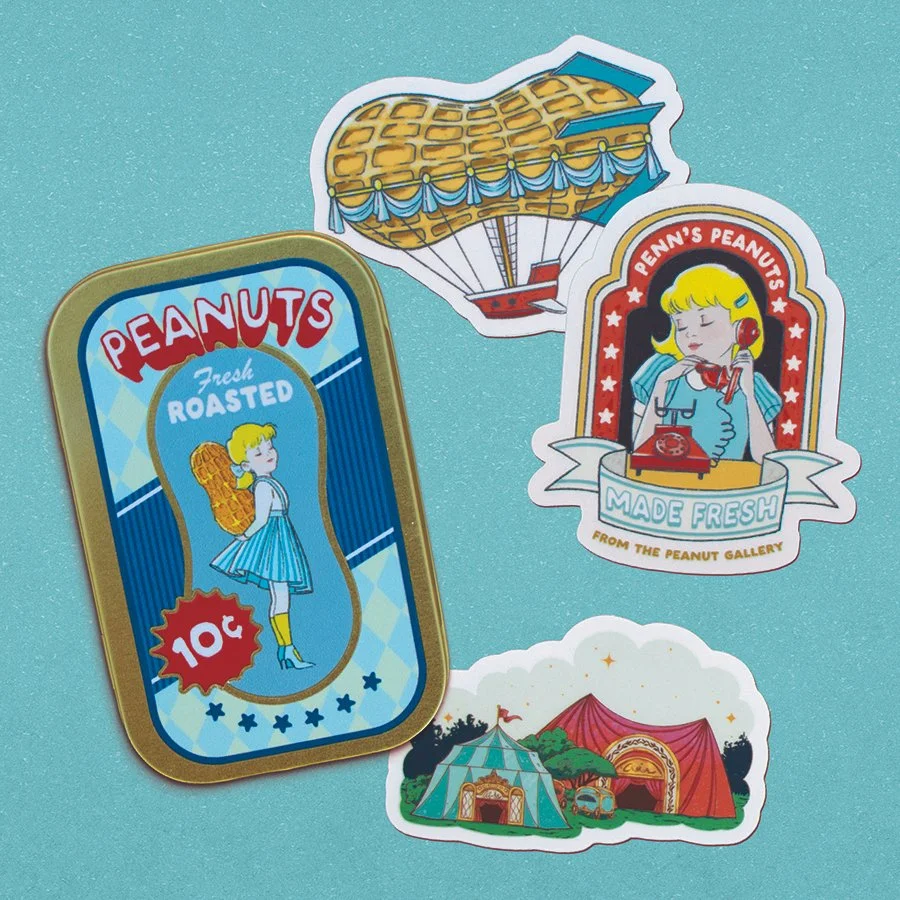Peanut Sticker Set