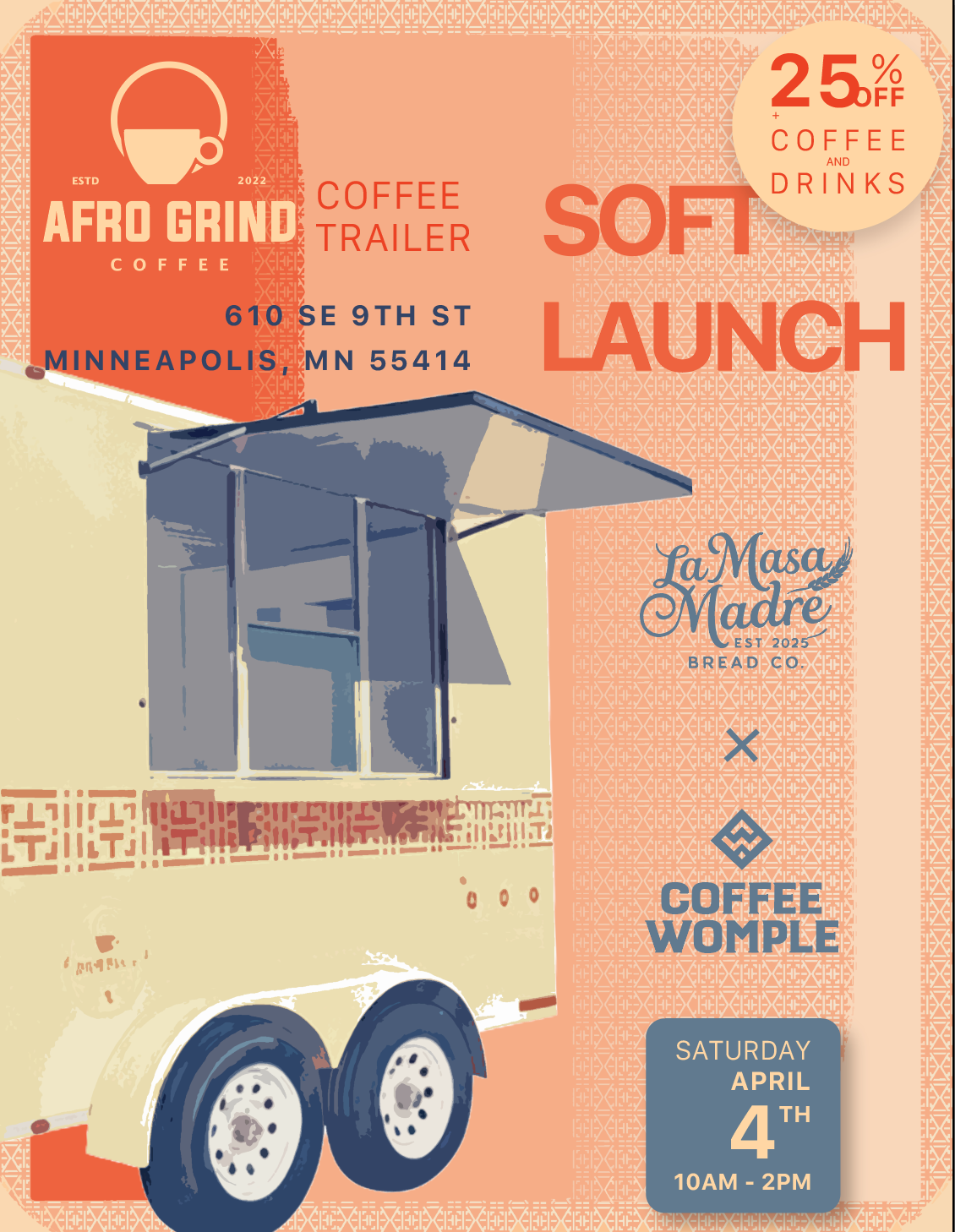 Afrogrind Soft Opening