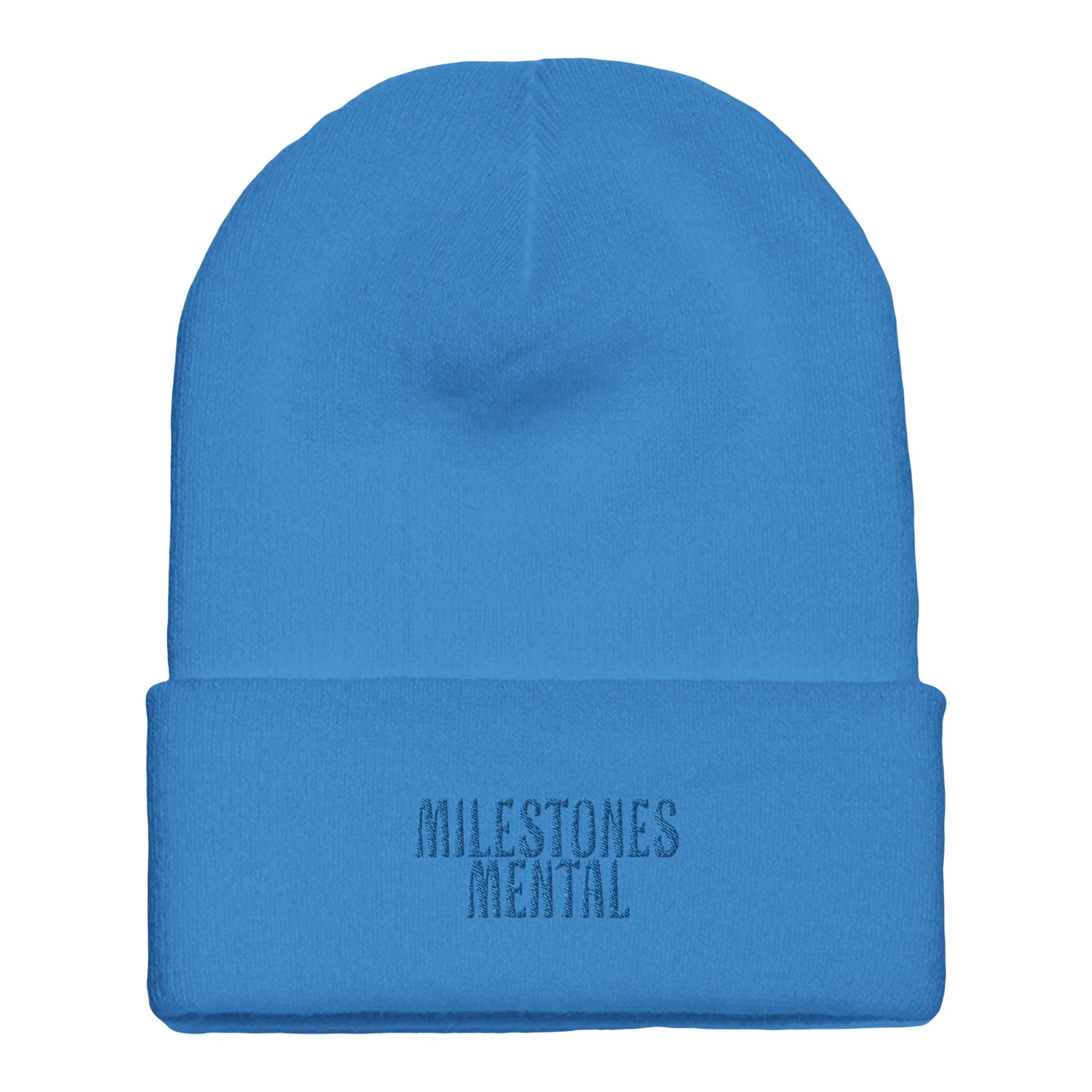 Milestones Mental Cuffed Beanie