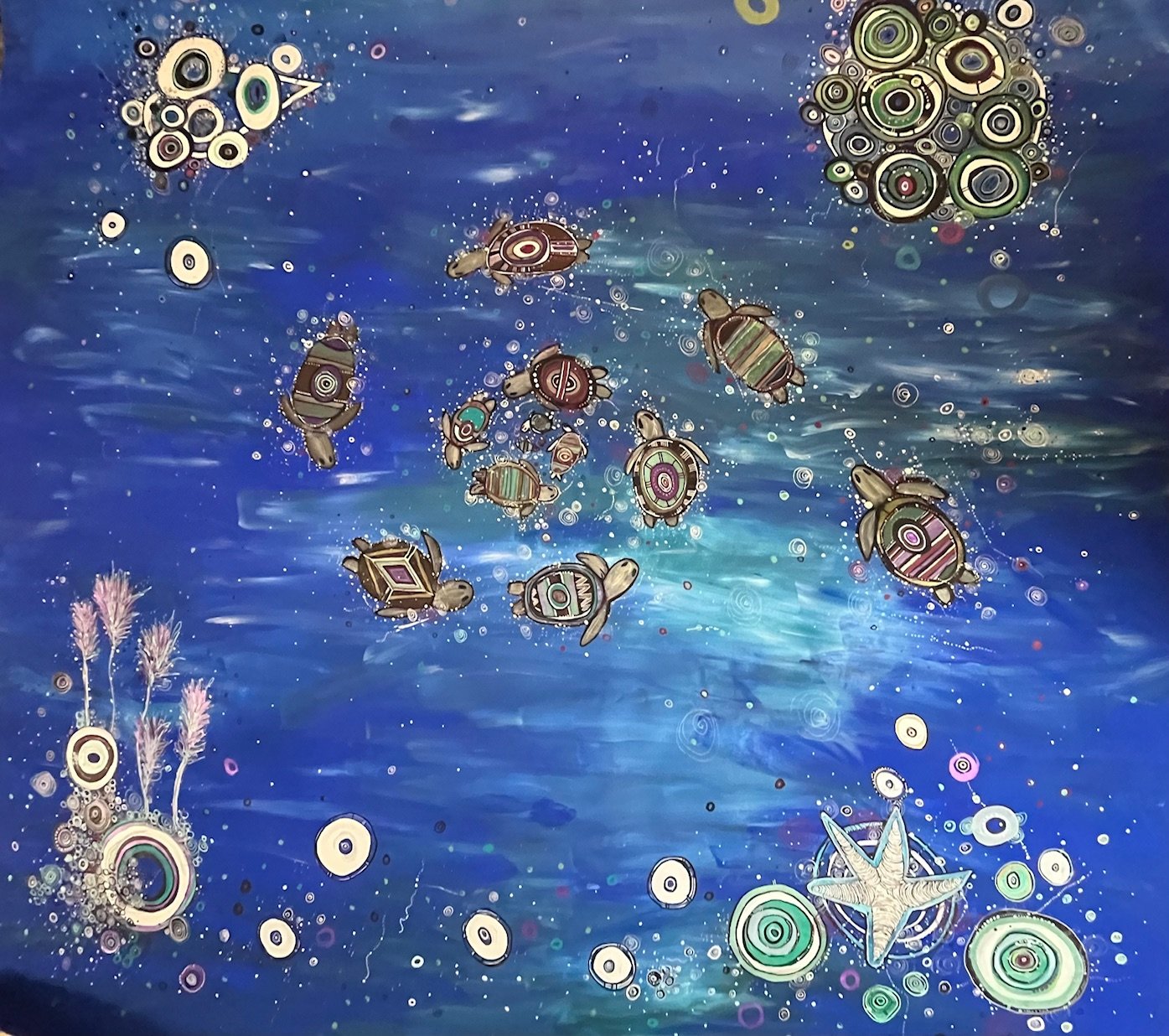 TURTLES Swimming together 3