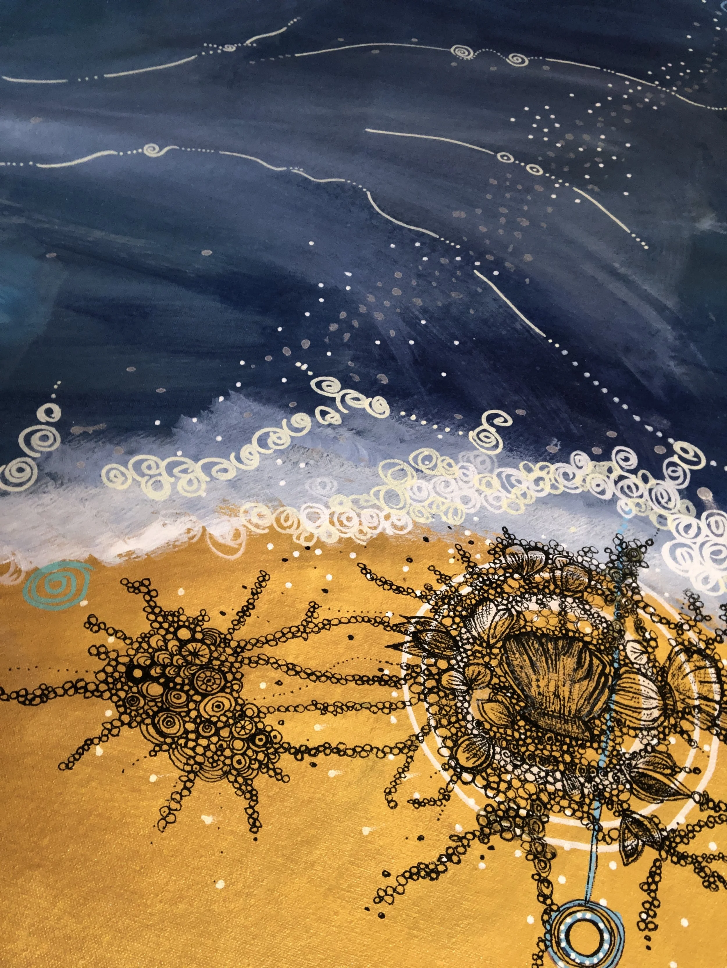 Enjoying the shells and all the connections to each other.. supportive