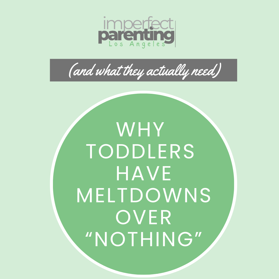 Why Toddlers Have Meltdowns Over “Nothing” (And What They Actually Need)
