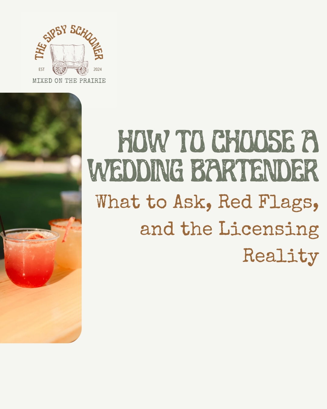 How to Choose a Wedding Bartender in Oklahoma (What to Ask, Red Flags, and the Licensing Reality)