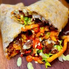 BBQ Fried Chicken Caesar Wrap