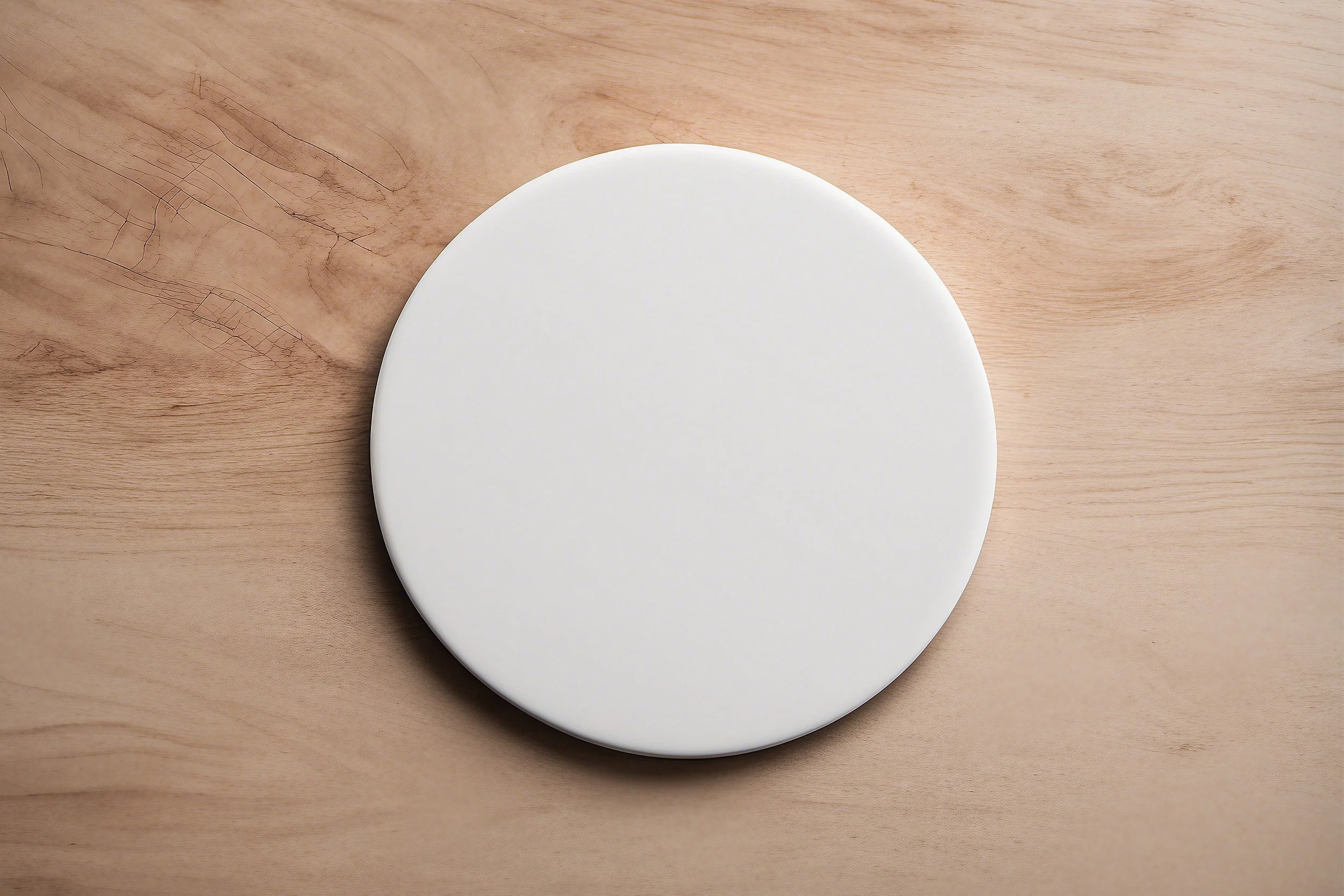 4 -  Inch Personalized Circle Ceramic Coasters