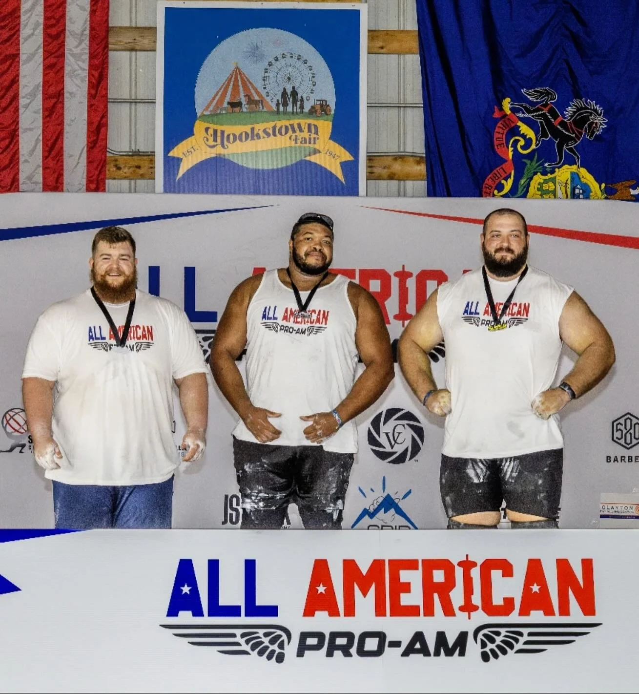 First Place at the All American Pro-Am and officially a Pro Strongman! 

Thank you to @hendo580 and @580barbell for putting on an awesome show.

Thank you to @caroline.basiura for all of your support during the prep for this show.

And thank you to @