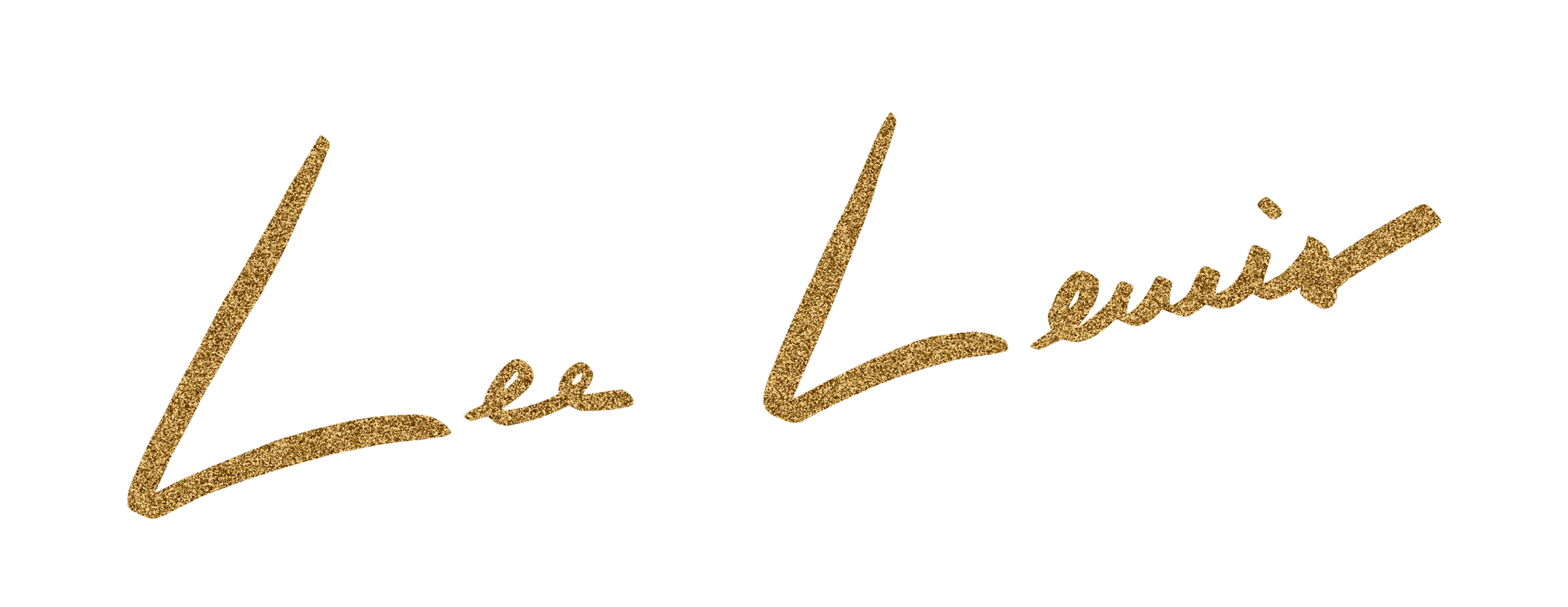 Lee Lewis gold logo transparent.png