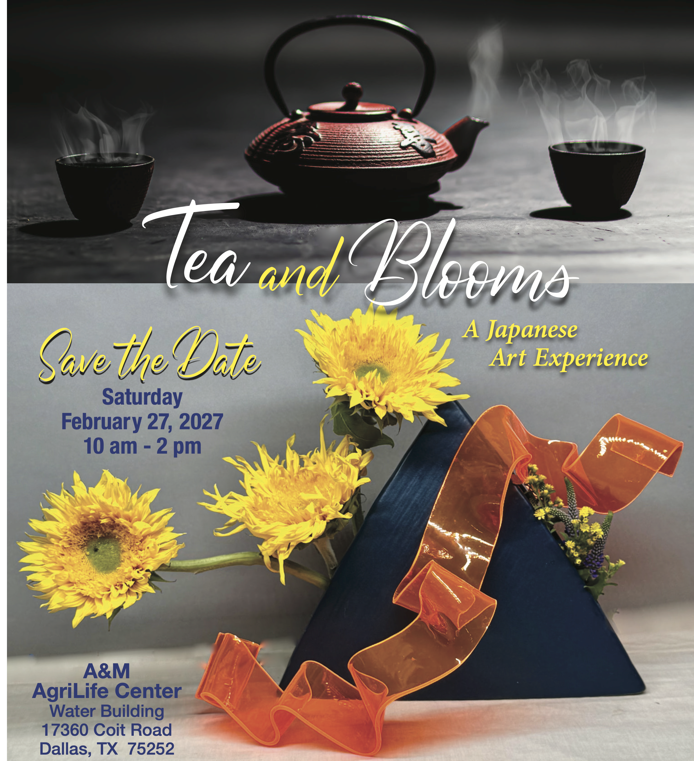 Tea and Blooms: A Japanese Art Experience