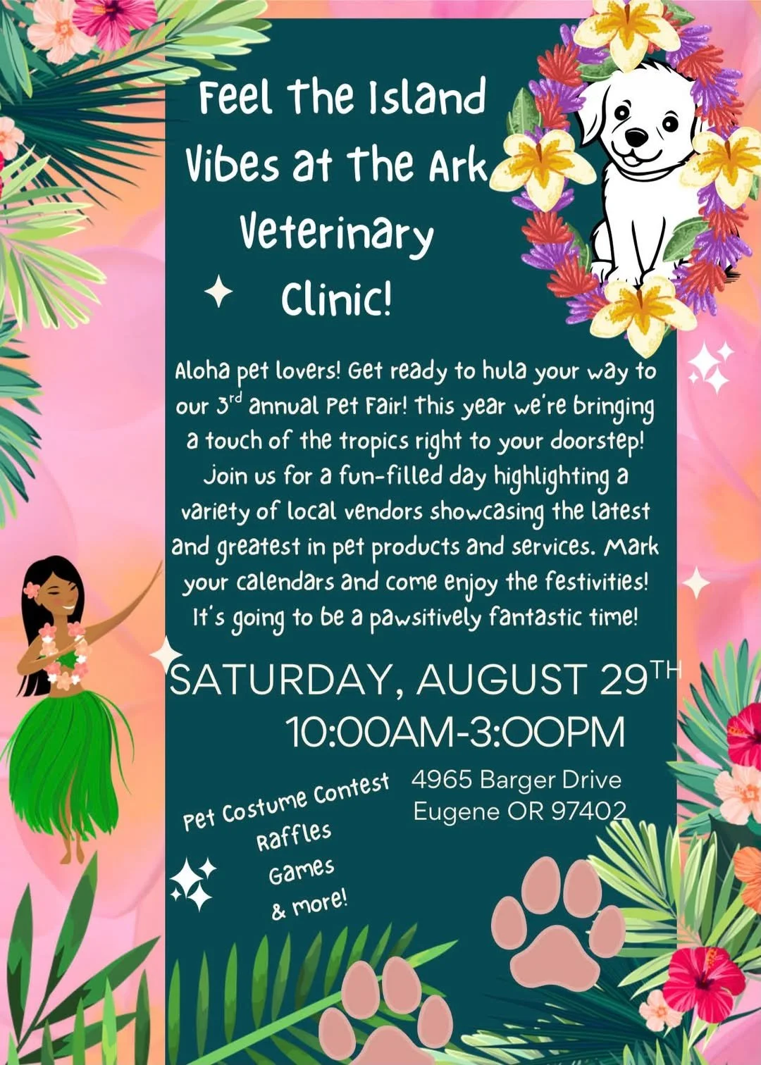 3rd Annual The Ark Veterinary Clinic Pet Fair
