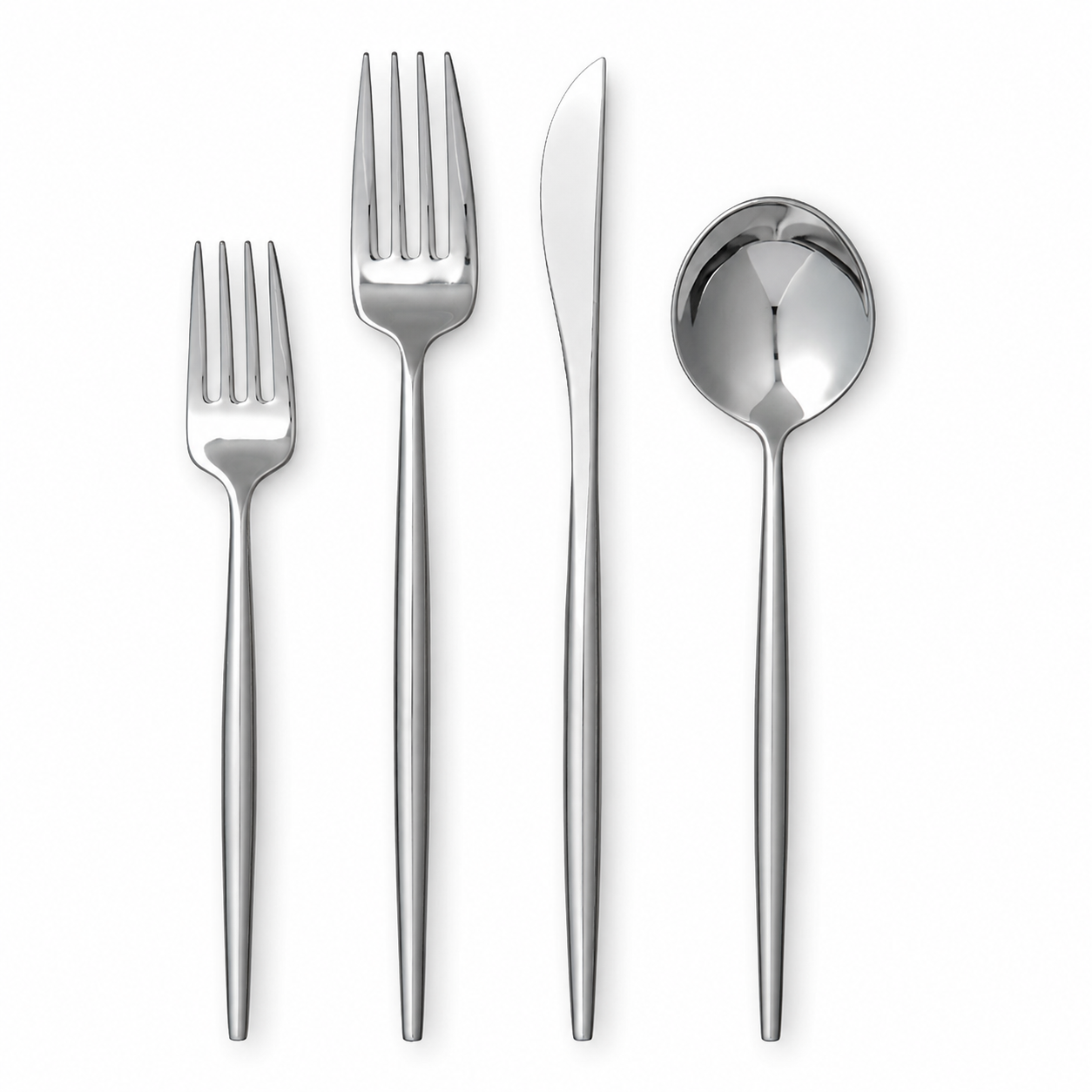 Silver Matte Flatware