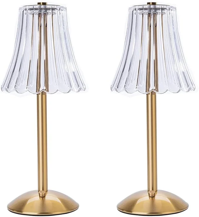 Gold Cordless Lamp