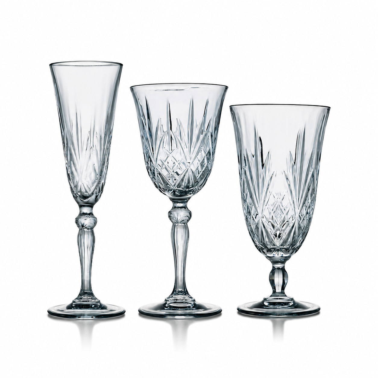 Indigo Crystal Glassware