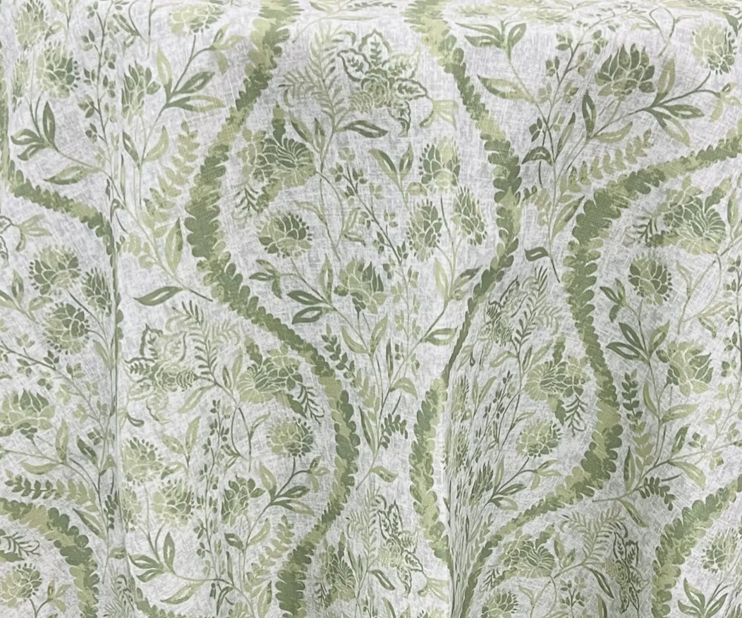 Olive Floral Table Linen