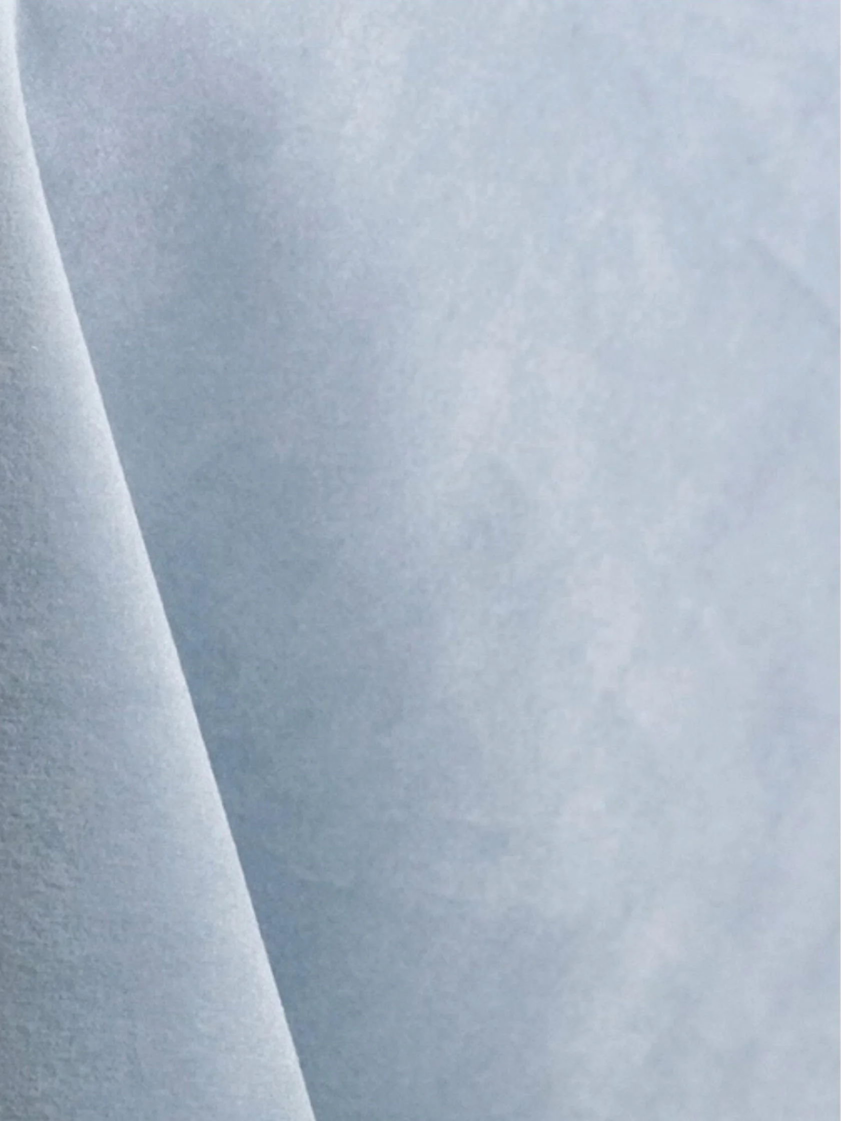 Dusty Blue Velvet Napkin