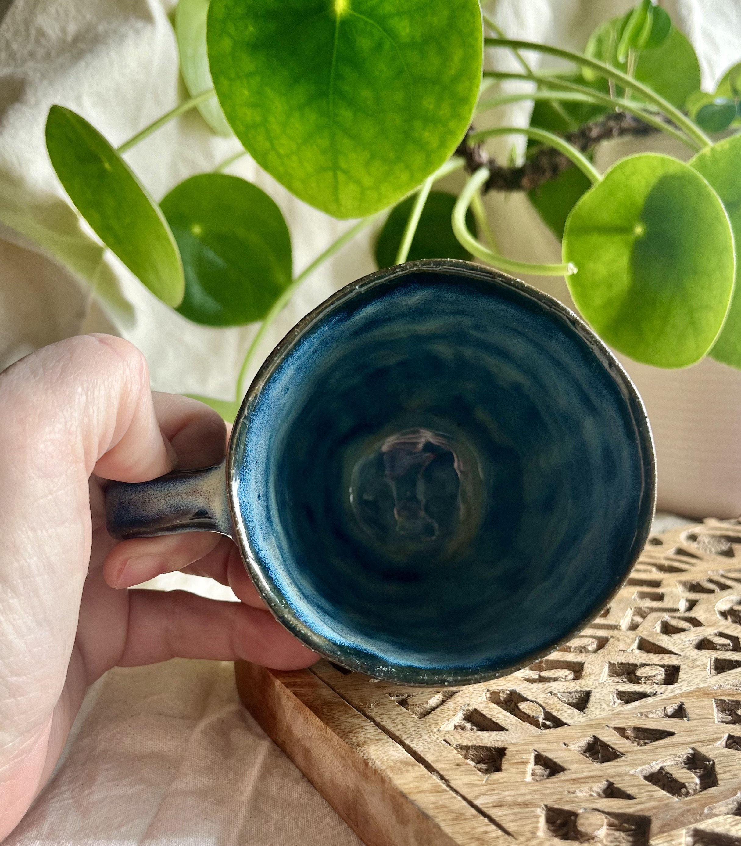 Blue midnight scalloped mug inside view.jpeg