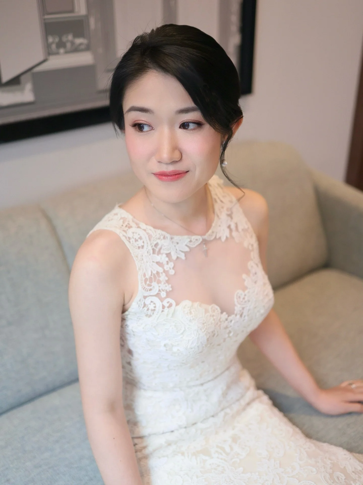 Bridal Hairstyling &amp; Makeup @makeupbywendys 
Bridal Gown @digiobridal