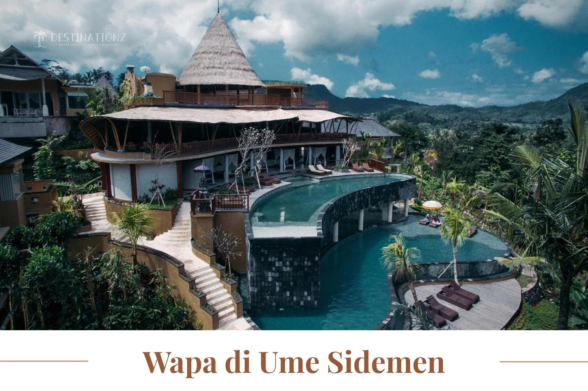 Wapa di Ume Sidemen with View of the Untouched Jungle Forest